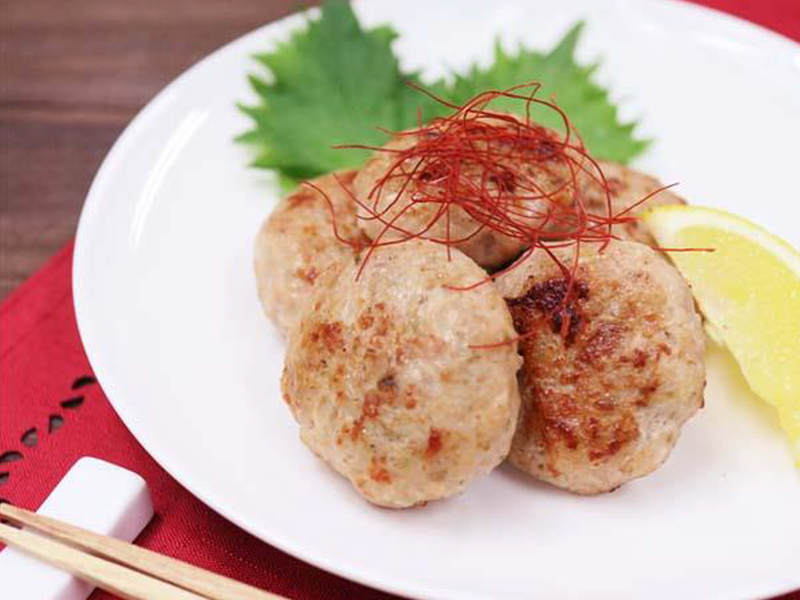 chicken tsukune umamidashi konbu